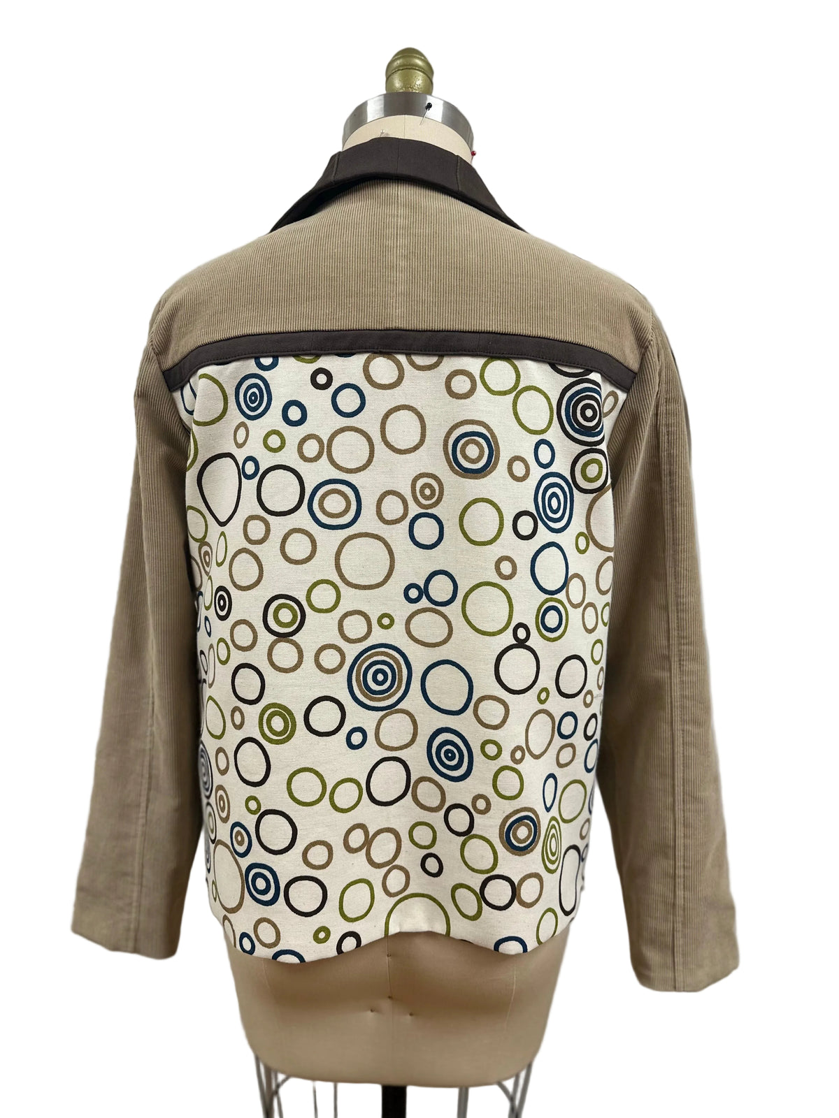 Circle Print Chore Coat