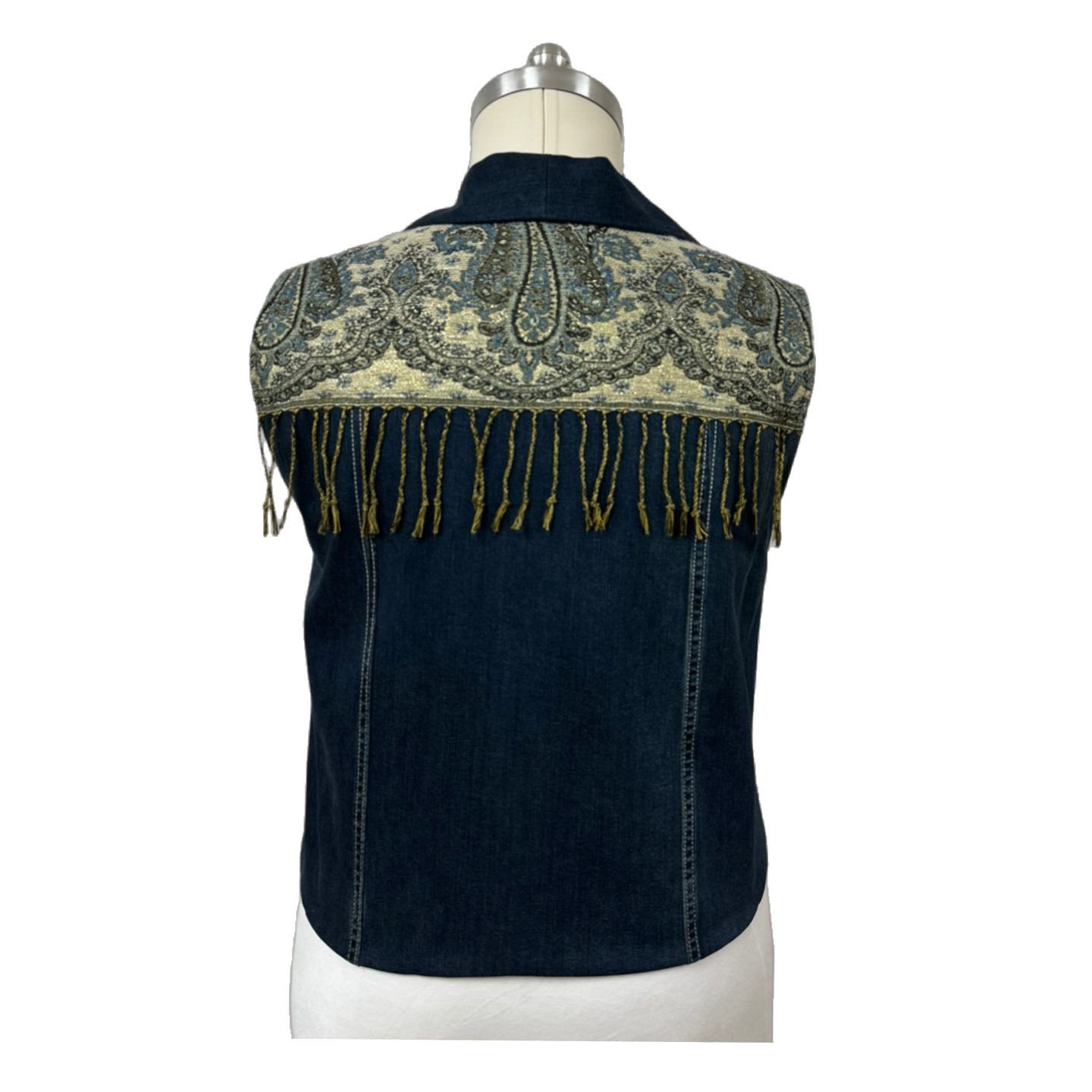 Pashmina Gold Vest
