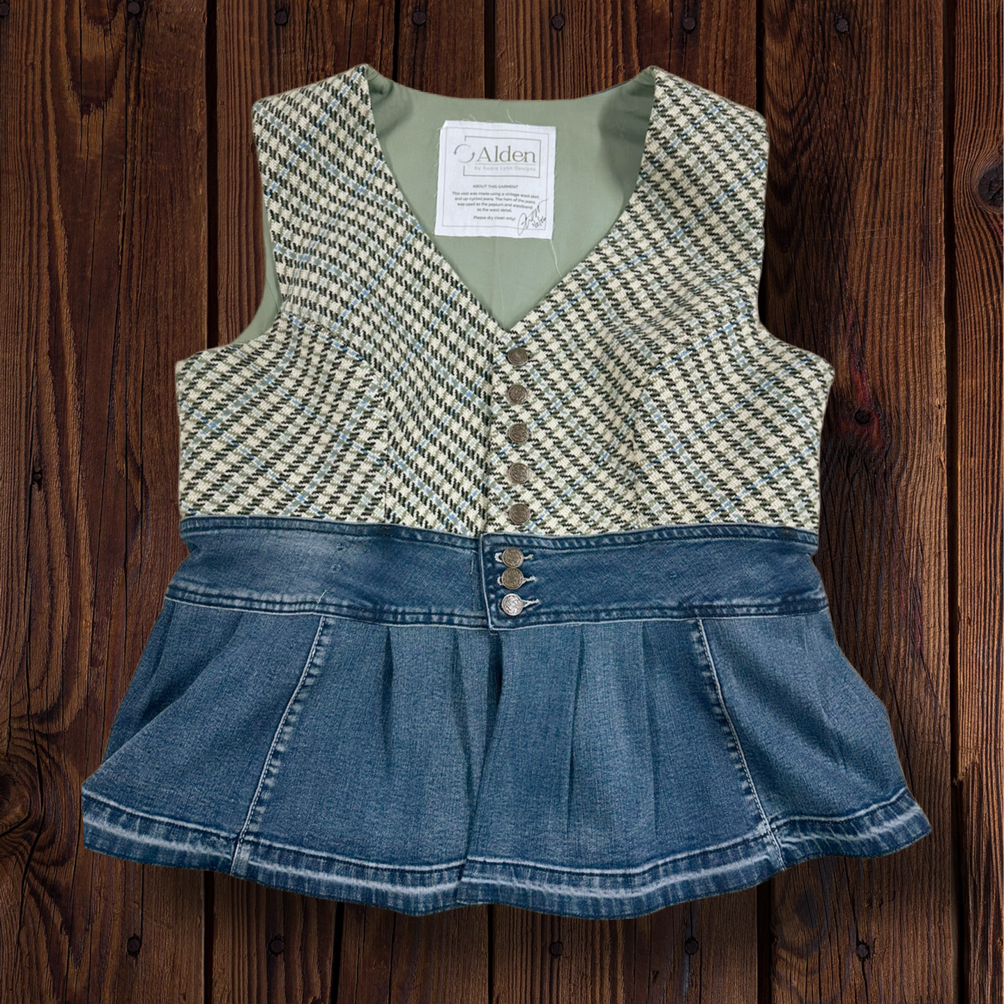 Peplum Vest