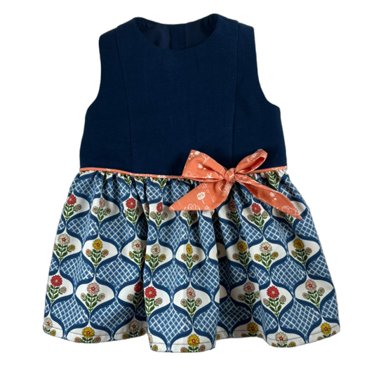 Elsie Dress - Lattice Garden