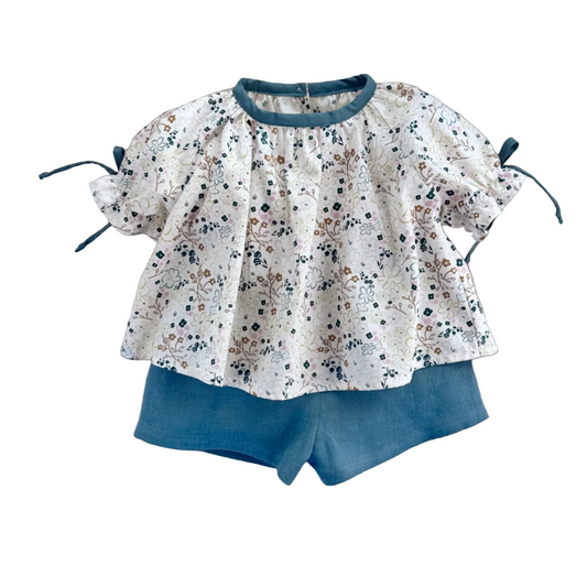 Marigold Blouse & Shorts