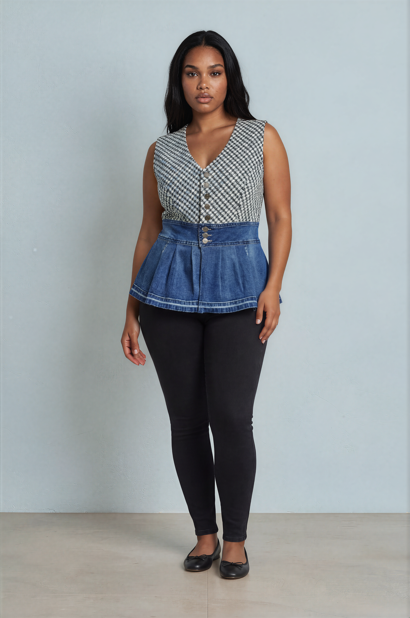 Peplum Vest