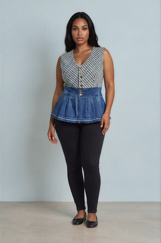 Peplum Vest