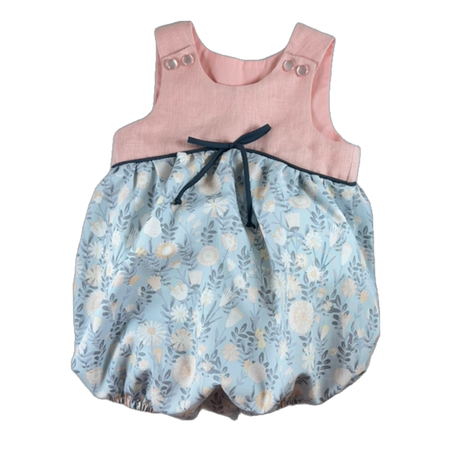 Darcy Bubble Romper - Morning Frost