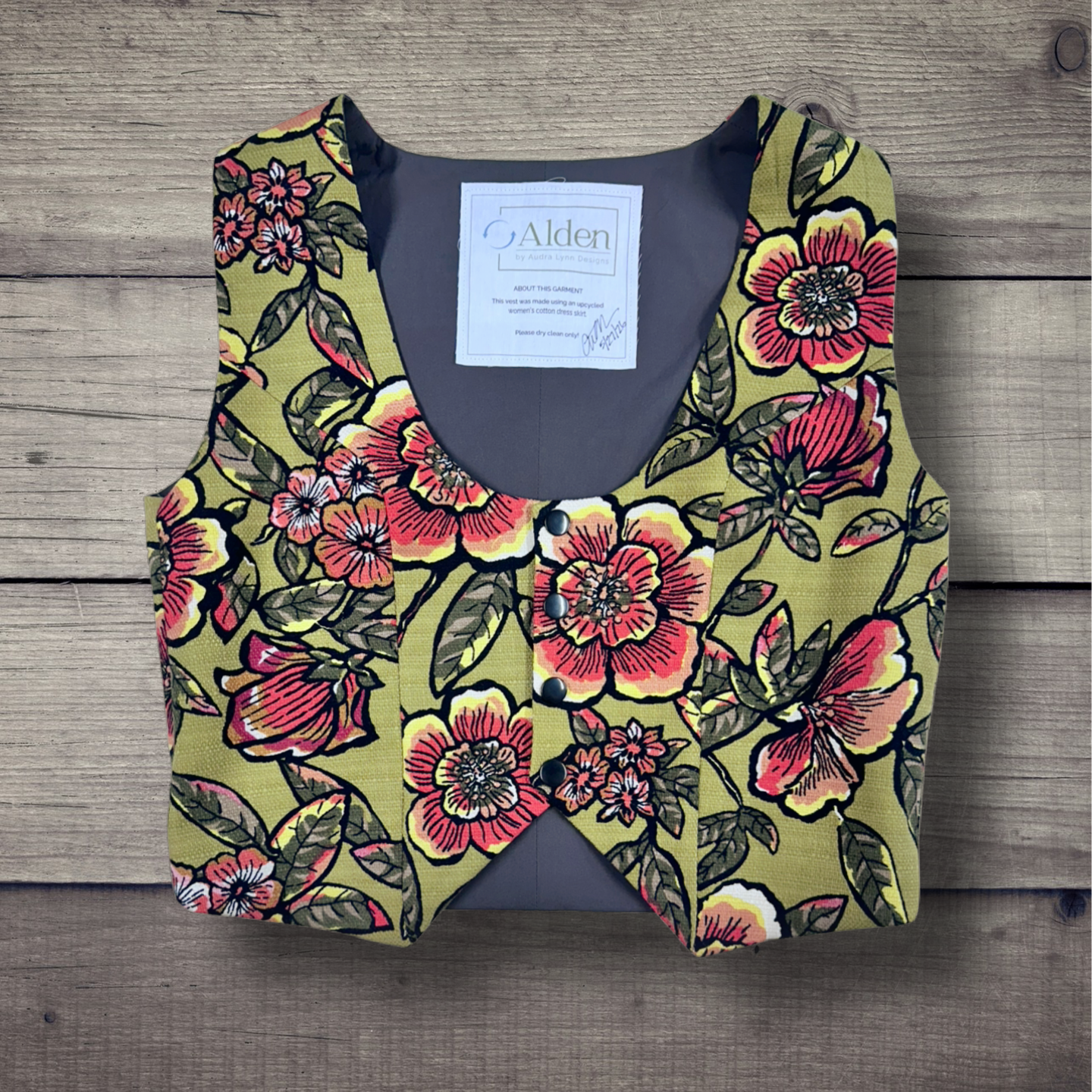 Emma Waistcoat - Bold Chartreuse